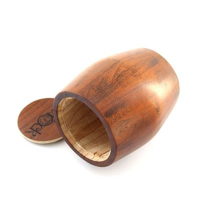 Καφέ Καφέ βαρέλι ξύλινο βαρέλι μπύρας για χύδης προσαρμοσμένο λογότυπο αποδεκτό