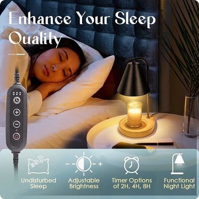 Ρέτρο ξύλινη βάση οικιακή διακόσμηση κερί λιώσιμο κεράκια μικρών και μεγάλων βάζων για προσαρμοσμένο μέγεθος