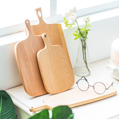 11" X 8" Aruba Beech Bamboo Wood Butcher Block Chopping Board Set για υπαίθριο κάμπινγκ