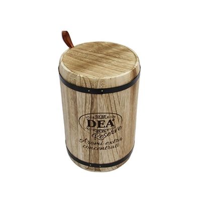 18x18x27cm Προσαρμοσμένο λογότυπο Γειτόνιο βαρέλι Συσκευή χειροποίητο Βίντεζ στυλ Μεγάλη παυλοβένια