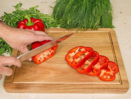 Μικρές πλακέτες κοπής για μπαμπού με παραδοσιακό σχεδιασμό από συνθετικό καουτσούκ