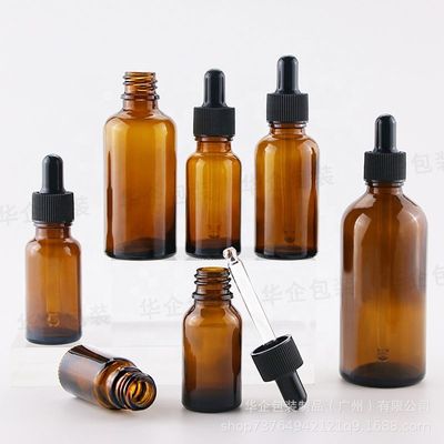 5ml 10ml 15ml 20ml 30ml 50ml 100ml Κωνσταντινούργιο γυάλινο μπουκάλι σταγονιδιακής συσκευής με γυάλινο βάζο τροφίμων
