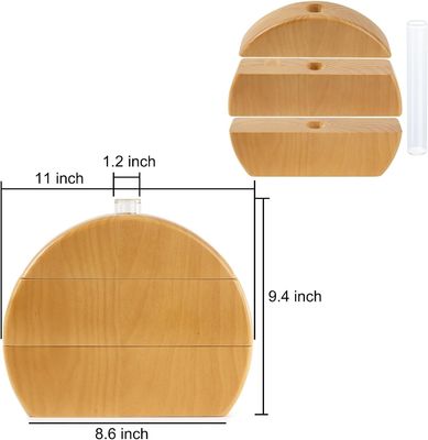 Κουζίνα για την οικιακή διακόσμηση 202405 Σύγχρονο βάζο από γρασίδι Pampas για τα κεντρικά κομμάτια τραπεζιού