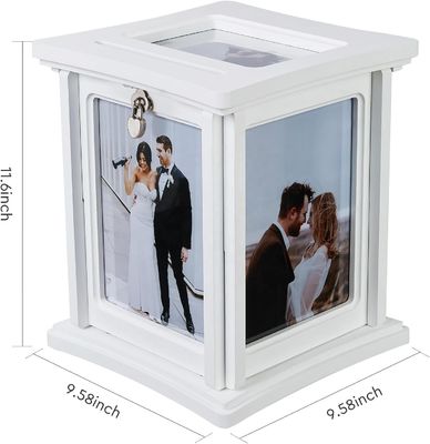 Γάμος Ευκαλύπτης DIY φάκελος ξύλινο κουτί με κλειδαριά δείγμα δωρεάν