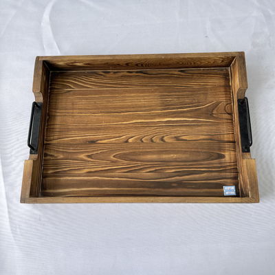 Προσαρμοσμένα σχέδια αποδεκτά Ρουστικό ορθογώνιο δισκοειδές τραπέζι με μεταλλικές λαβές