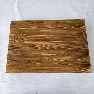 Προσαρμοσμένα σχέδια αποδεκτά Ρουστικό ορθογώνιο δισκοειδές τραπέζι με μεταλλικές λαβές