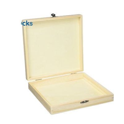 Μη τελειωμένο ξύλινο κουτί για τσιγάρα για φιλική προς το περιβάλλον συσκευασία και τυποποίηση