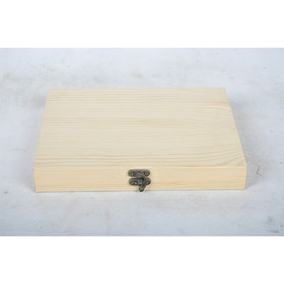 Μη τελειωμένο ξύλινο κουτί για τσιγάρα για φιλική προς το περιβάλλον συσκευασία και τυποποίηση