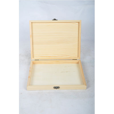 Μη τελειωμένο ξύλινο κουτί για τσιγάρα για φιλική προς το περιβάλλον συσκευασία και τυποποίηση