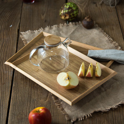 Σύντομο στυλ ξύλινα δίσκια για την εξυπηρέτηση τροφίμων Προσαρμοσμένα σχέδια Ιδανικά για τρόφιμα και ποτά