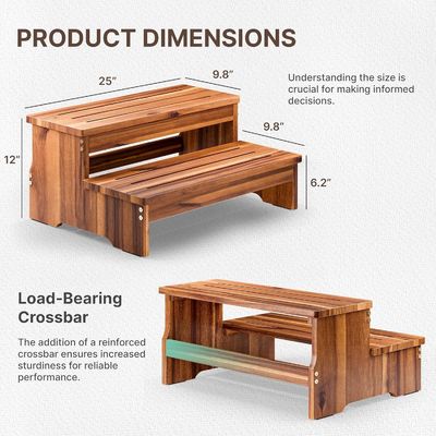 Αποσυναρμολογητέο κάθισμα δύο βημάτων για ενήλικες παιδιά εκτύπωση λέιζερ χαρακτική 500 λίβρες χωρητικότητα βάρους