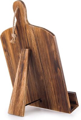 Στυλάτο μαγειρικό στέλεχος από πεύκο με στερεή εγκατάσταση και καφέ σανίδα κοπής