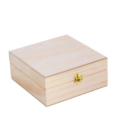 Προσαρμόσιμες πολυ-πακέτες Μεγάλα αιθέρια έλαια Αποθήκευση ξύλινο κουτί συσκευασίας με διαχωριστικά