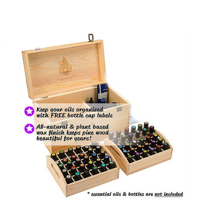 Χειροποίητο ξύλινο κουτί για αιθέρια έλαια Προσαρμόσιμο και δέχεται παραγγελίες