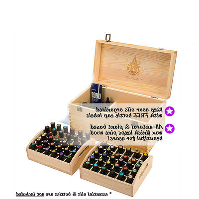 Χειροποίητο ξύλινο κουτί για αιθέρια έλαια Προσαρμόσιμο και δέχεται παραγγελίες