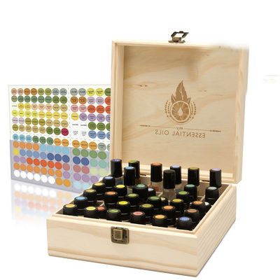 Μη ολοκληρωμένη συσκευασία Doterra ξύλινο κουτί αιθέριας ελαίου με προσαρμοσμένο λογότυπο αποδεκτό