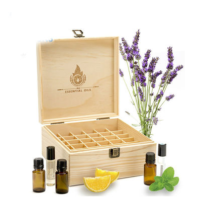 Μη ολοκληρωμένη συσκευασία Doterra ξύλινο κουτί αιθέριας ελαίου με προσαρμοσμένο λογότυπο αποδεκτό