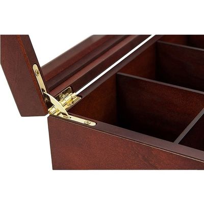 Προσαρμοσμένο λογότυπο Αποδεκτό Ζωγραφισμένο Περιβαλλοντικά φιλικό Vintage Chest ξύλινο κουτί συσκευασία τσάι