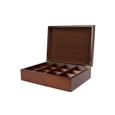 Προσαρμοσμένο λογότυπο Αποδεκτό Ζωγραφισμένο Περιβαλλοντικά φιλικό Vintage Chest ξύλινο κουτί συσκευασία τσάι