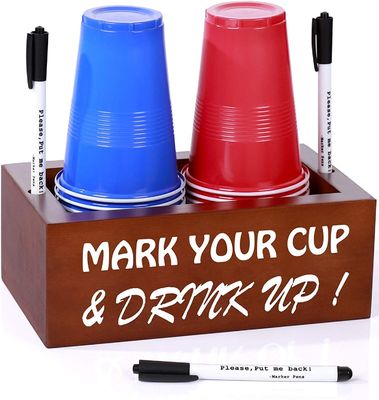 Δύο λευκό πεύκο σόλο μίας χρήσης κάλυμμα φλιτζάνης για ρουστίκ παρασκευάσματα διανομής