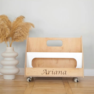 Βιβλιοθήκη Μοντεσσόρι Επικοινωνιακά έπιπλα Προσαρμοσμένα Βιβλιοθήκη Νηπιαγωγείο Βιβλιοθήκη