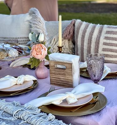 Προσαρμόσιμο χωρικό κάλυμμα χαρτοπετσέτας για διακόσμηση αγροτικών σπιτιών