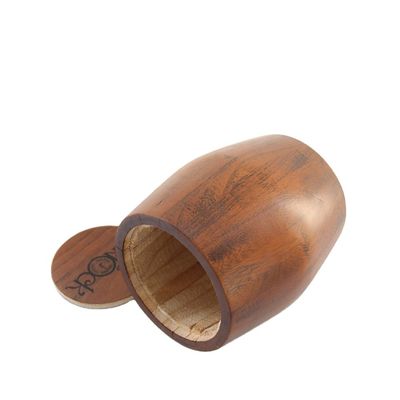 13.5 x 15.7 cm Χειροποίητο δερμάτινο βαρέλι για συσκευασία