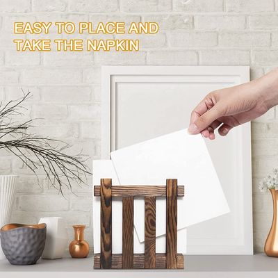 Κρατητές νεβελίδων ξύλινου στυλ για τραπέζια εστιατόρια Δώρα Custom Burned All-Season