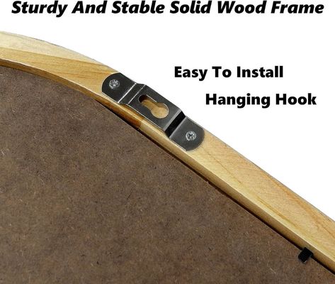 Δωμάτιο μπάνιο κρεβατοκάμαρα είσοδος καθρέφτες διακόσμησης καθρέφτη τοίχου με ράφι και γάντζους για παλτό ξύλινο πλαίσιο