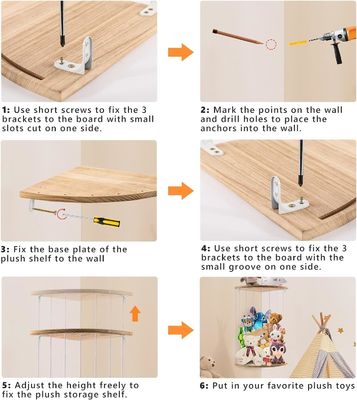 Αποθήκευση μαλακών παιχνιδιών για μικρά παιδιά