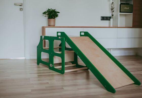 Ταχυδρομική συσκευασία Σπιτικό κουζίνα Πύργος 3in1 Δυνατό να αναδιπλωθεί Στάδιο Στάλος Γραφείο Σλάιντ για παιδιά