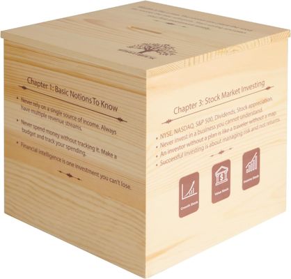 Ξύλινο Piggy Bank Εκπαιδευτικό μη αναδιπλούμενο ράφι για αγόρια και κορίτσια Μεγάλο αδιάσπαστο σχεδιασμό