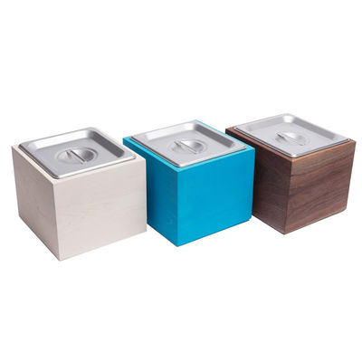 Πολυλειτουργικά απορρίμματα αποσβεστικών δοχείων κουζίνας με κάλυμμα από ανοξείδωτο χάλυβα