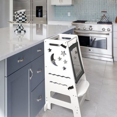 Μαύρο λευκό Πίνακα δραστηριότητας Παιδί κουζίνα Στέρετρο εκτύπωση με λέιζερ χαρακτική Καλοκαιρινή Όλη την εποχή