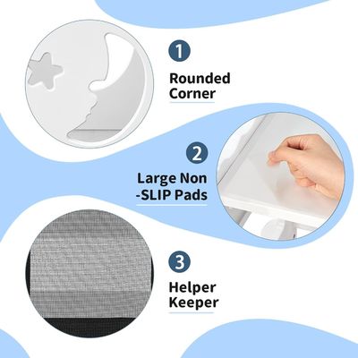 Μαύρο λευκό Πίνακα δραστηριότητας Παιδί κουζίνα Στέρετρο εκτύπωση με λέιζερ χαρακτική Καλοκαιρινή Όλη την εποχή