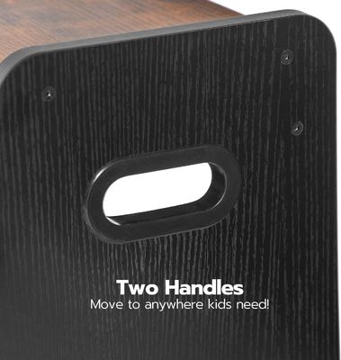 Προσαρμοσμένο λογότυπο Ραστικό Καφέ Δύο βήματα Στάλος μικρού παιδιού με χερούλια Έπιπλα για το σπίτι