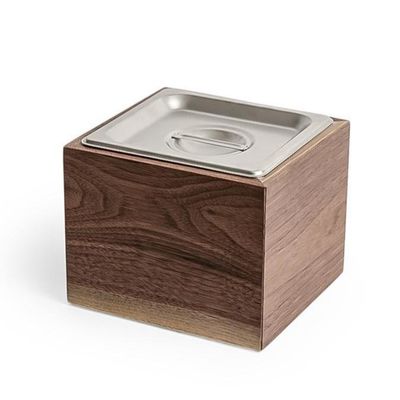 Τελευταίο ξύλινο χάλυβα πάτωμα απομονωμένο κάδο λιπασμάτων για την ανακύκλωση αποβλήτων τροφίμων