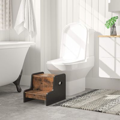 Προσαρμοσμένο λογότυπο Ραστικό Καφέ Δύο βήματα Στάλος μικρού παιδιού με χερούλια Έπιπλα για το σπίτι