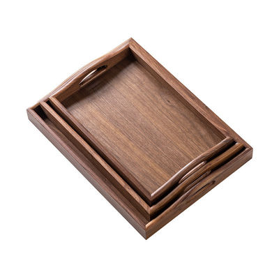 Προσαρμοσμένο λογότυπο Αποδεκτό χειροποίητο Τελικό ξύλο καρυδιού Μετρητή με χειροπέδες