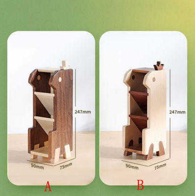 Προσαρμοσμένο ξύλινο πολυεπίπεδο πένας γραφείου για γραφείο και οργάνωση μελέτης