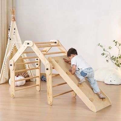 Παιχνίδια αναρρίχησης Montessori εσωτερικού χώρου για μικρά παιδιά Προσαρμοσμένο λογότυπο Αποδεκτό