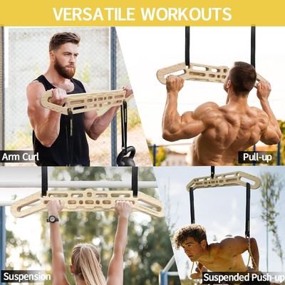 Υψηλή ποσότητα πλεονεκτήματα Ολοκληρωμένη λειτουργία άσκησης φυσικής κατάστασης με ξύλινο hangboard