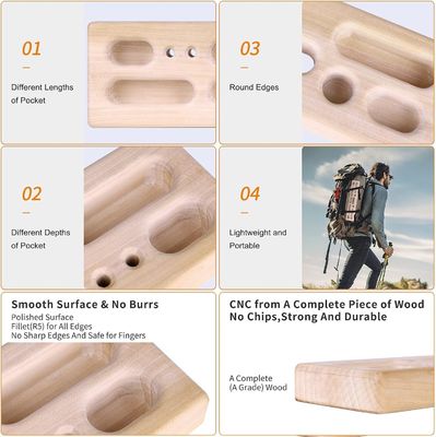 Εσωτερική και εξωτερική φορητή κρεμάστρα για εκπαίδευση αναρρίχησης