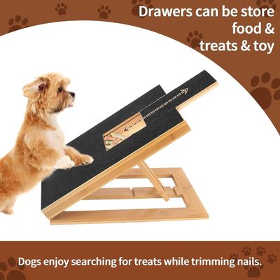 Γάτσος/σκύλος Scratch Pad με αφαιρούμενο κάλυμμα και ρυθμιζόμενο νυχτικό δίσκο σε διαφορετική γωνία