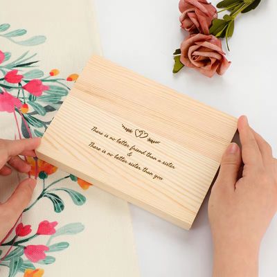 Χρώματα Μέθοδος εκτύπωσης Προσαρμοσμένο στερεό ξύλινο πλαίσιο φωτογραφίας για απλή οθόνη επιτραπέζιου επιπέδου