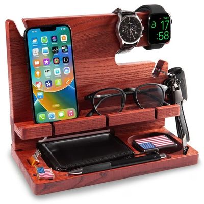 Προσαρμοσμένο ελαφρύ ξύλινο κάλυμμα τηλεφώνου με ανταγωνιστικό και προσαρμοσμένο λογότυπο αποδεκτό