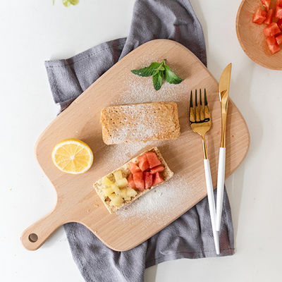 Δικαιούμενο Custom Size Black Walnut ξύλινο πίνακα ψωμιού για φρούτα και σερβίρισμα 40x23cm