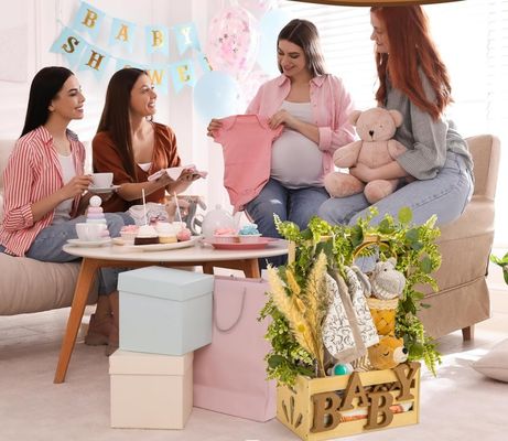 Εφοδιασμένο ξύλινο ντους για μωρά Κρεβάτι ντουλάπι λειτουργία εξοικονόμηση χώρου Κρεβάτι αποθήκευσης μωρών