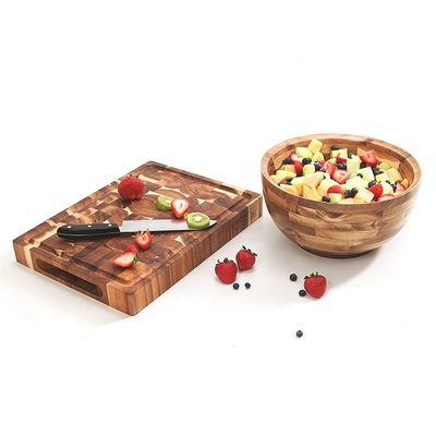 Προσαρμοσμένο λογότυπο Δικαιούμενο ξύλινο απλό χρώμα ξύλινο πίνακα κοπής για γαστρονομικές δημιουργίες