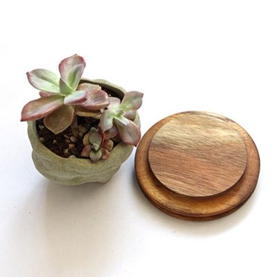 Τροφίμων Ακασία ξύλινο κάλυμμα σφραγίδας για βάζο αποθήκευσης γυαλιού υψηλής βροσιλικικής περιεκτικότητας πιστοποιημένο FSC